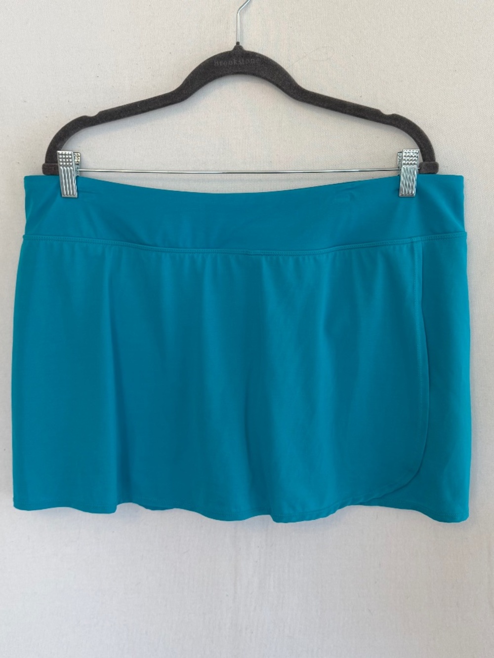KIM ROGERS Curvy Women’s Size 20W Turquoise Swim Skirt